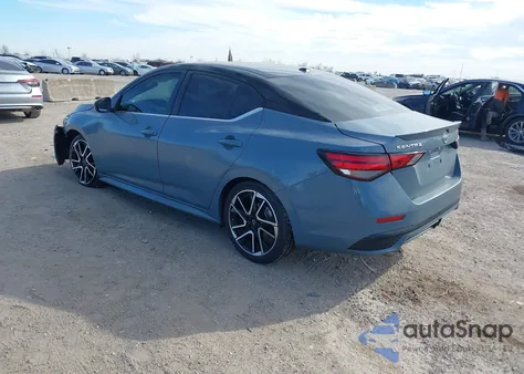 2025 Nissan Sentra Sr из США, поврежденный, VIN 3N1AB8DV7SY387841